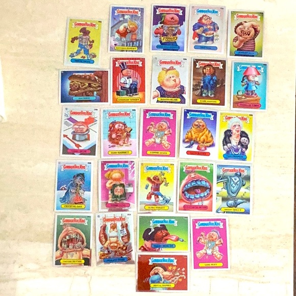 Topps Garbage Pail Kids 2022 Chrome Series 5 GPK Trading Cards Lot Of 25 Card - Picture 1 of 9